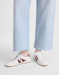 The Oaklynne Sneaker in Nylon & Leather PEARL MULTI