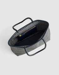 The Signature Woven Tote JUNIPER BERRY MULTI