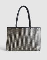 The Signature Woven Tote JUNIPER BERRY MULTI