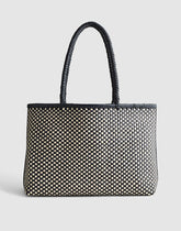 The Signature Woven Tote JUNIPER BERRY MULTI