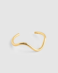 Wavy Cuff Bracelet ANTIQUE GOLD