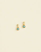 Demi-Fine Turquoise Drop Earrings TURQUOISE MULTI