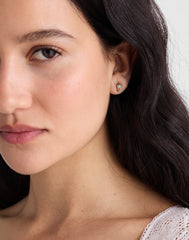 Demi-Fine Illusion Stud Earrings TURQUOISE MULTI