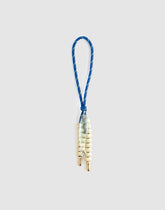 Paracord Fish Bag Charm FROSTED SKY