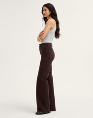 The Emmy Wide-Leg Pant DARK CAROB