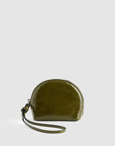 Mini Zip Pouch WORN OLIVE