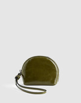 Mini Zip Pouch WORN OLIVE