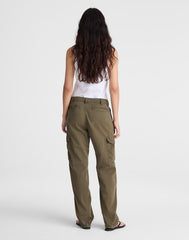 Relaxed Cargo Pants FADED IVY