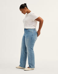 The Plus Jules Slim-Straight Jean RAEBROOK WASH