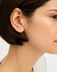Star Stud Earring Set WARM GOLD