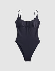 Left On Friday Club One-Piece Swimsuit JET
