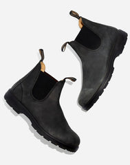 Blundstone&reg; Men's Classic Chelsea Boots RUSTIC BLACK