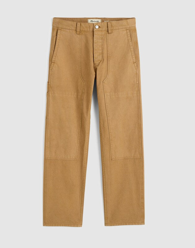 Relaxed Straight Workwear Pants MAPLE SEED