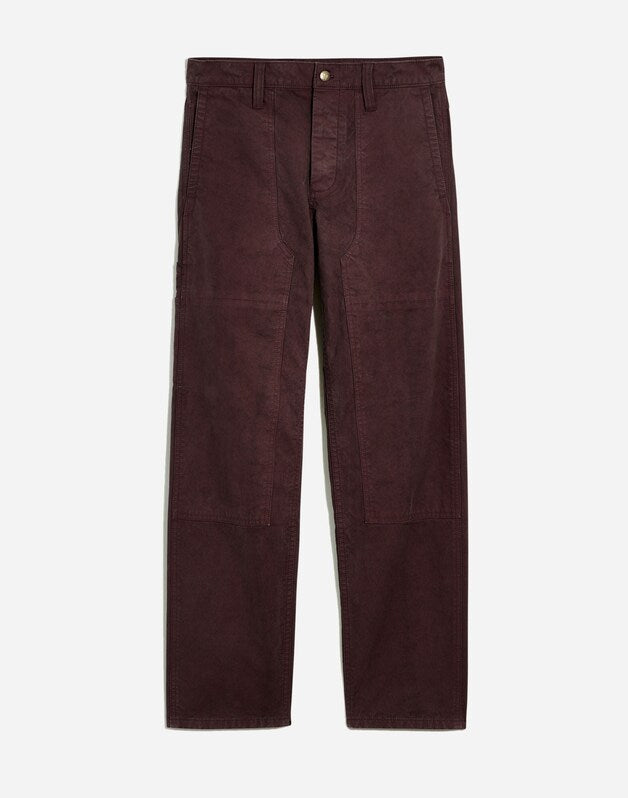 Relaxed Straight Workwear Pants ROASTED ESPRESSO