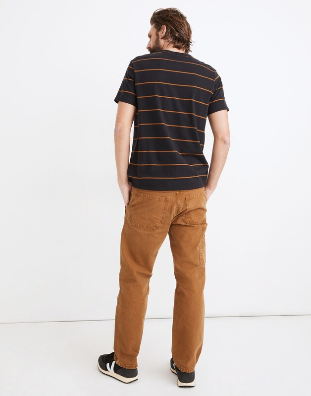 Relaxed Straight Workwear Pants DRIED CEDAR