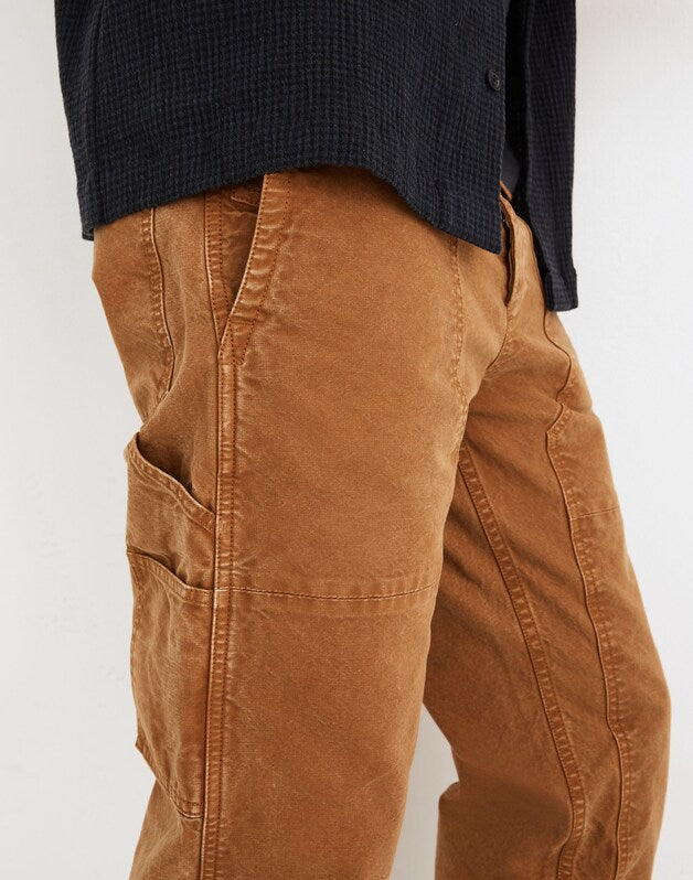 Relaxed Straight Workwear Pants DRIED CEDAR
