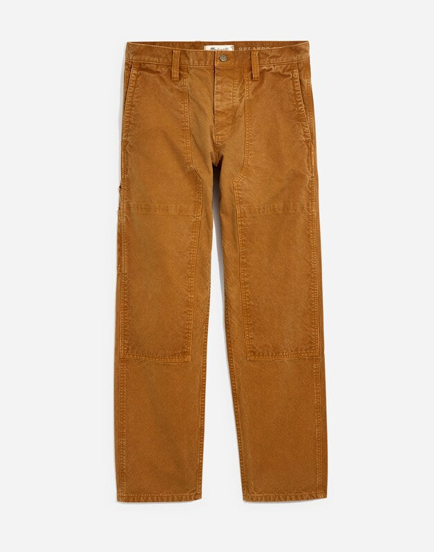 Relaxed Straight Workwear Pants DRIED CEDAR