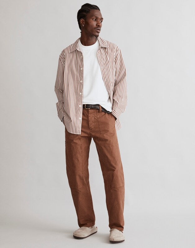 Relaxed Straight Workwear Pants FORAGE