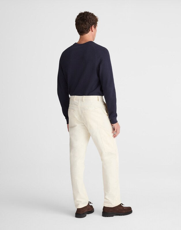 Relaxed Straight Workwear Pants VINTAGE CANVAS