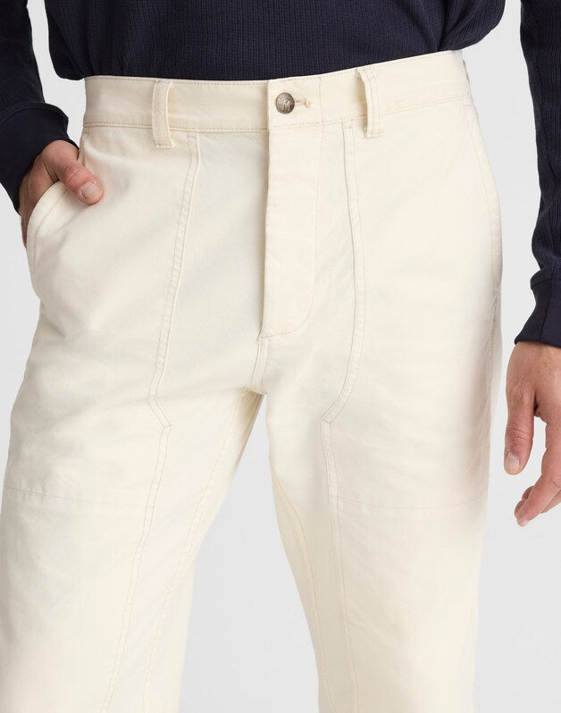 Relaxed Straight Workwear Pants VINTAGE CANVAS