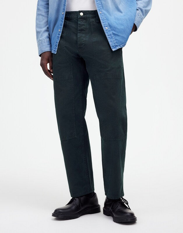 Relaxed Straight Workwear Pants DARKEST NAVY