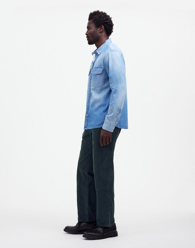 Relaxed Straight Workwear Pants DARKEST NAVY