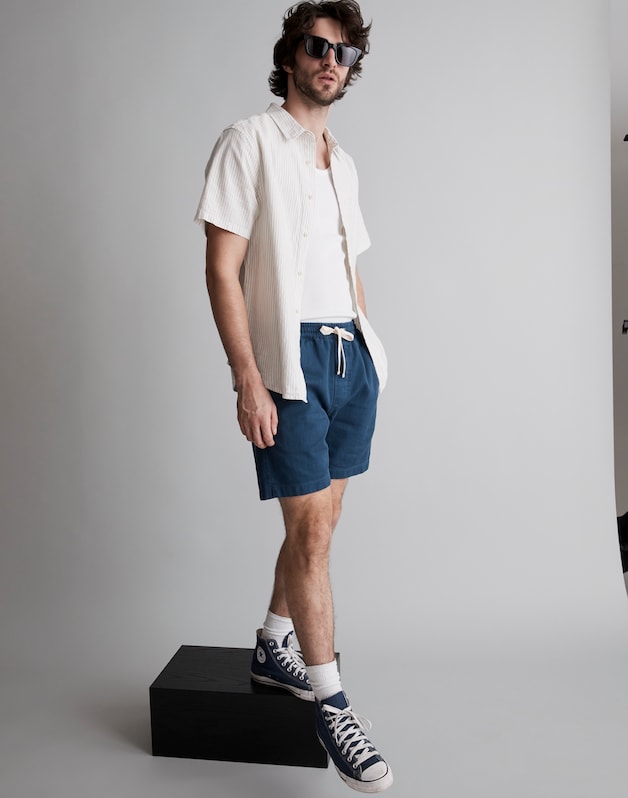 Cotton Everywear Shorts CRAFTSMAN BLUE