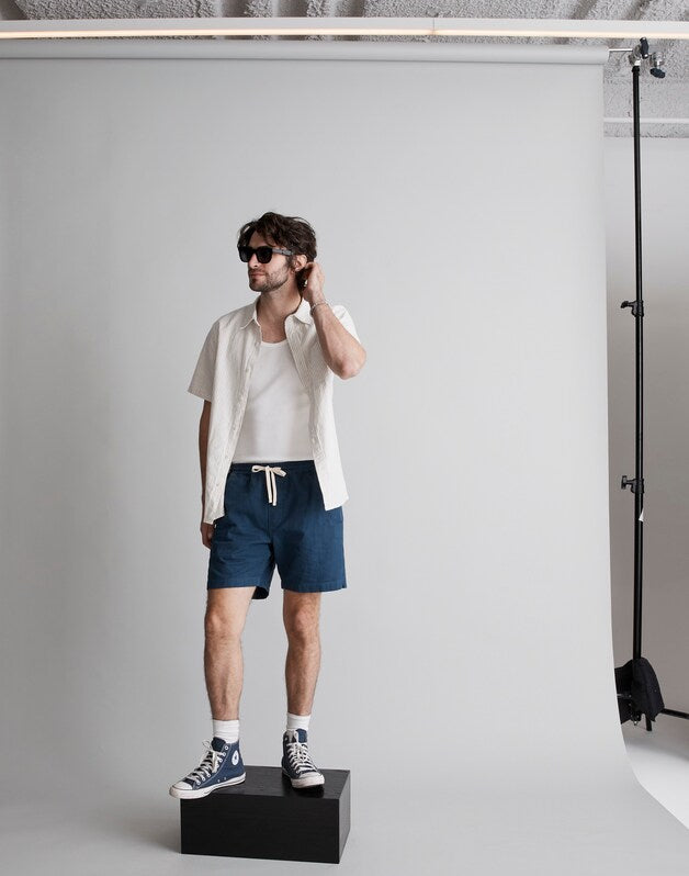 Cotton Everywear Shorts CRAFTSMAN BLUE