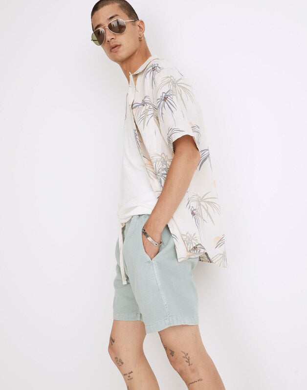 Cotton Everywear Shorts BLUE HORIZON