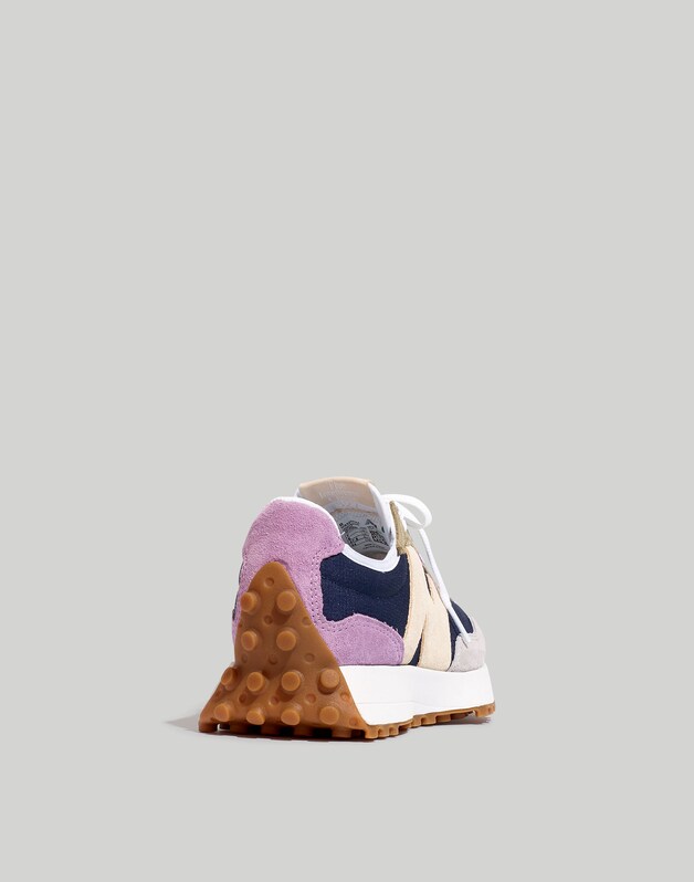 New Balance&reg; Suede 327 Sneakers NATURAL INDIGO/ RAW AMETHYST