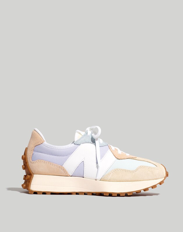 New Balance&reg; Suede 327 Sneakers WHITE/MORNING FOG FUTURES