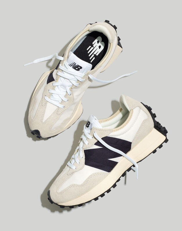 New Balance&reg; Suede 327 Sneakers SEA SALT/ WHITE/ BLACK