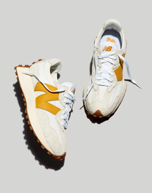 New Balance&reg; Suede 327 Sneakers SEA SALT GOLDEN HOUR