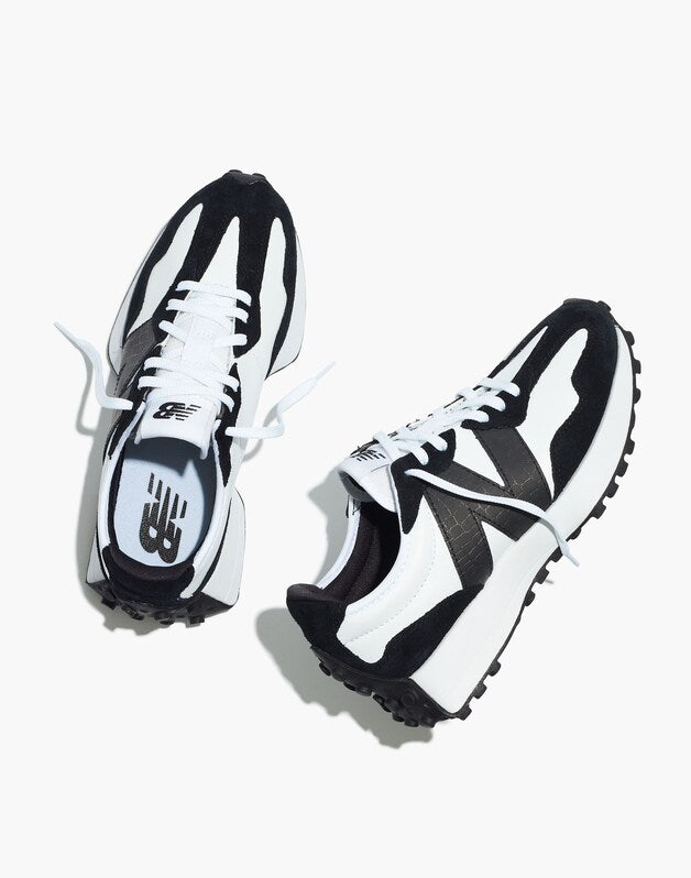 New Balance&reg; Suede 327 Sneakers WHITE BLACK