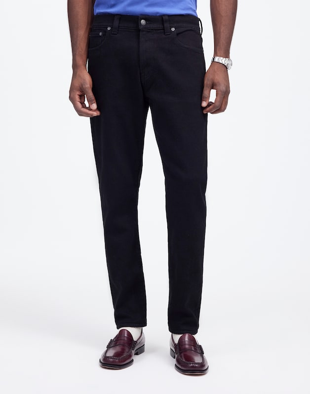 Athletic Slim Jeans in COOLMAX&reg; Denim BAINHART WASH