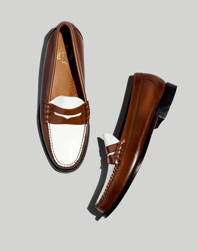 G.H.BASS Weejuns&reg; Penny Loafers WHISKEY AND WHITE