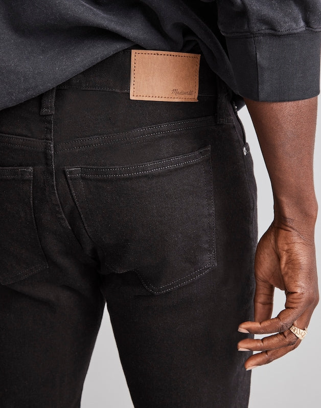 Athletic Slim Jeans in Black Wash BLACK