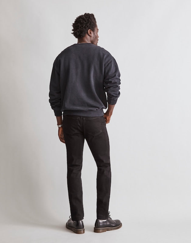 Athletic Slim Jeans in Black Wash BLACK
