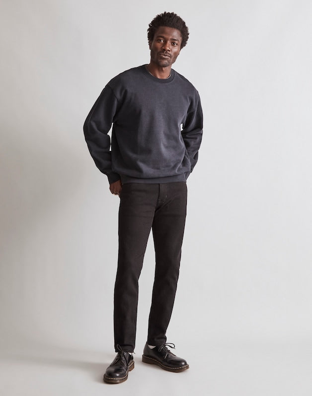 Athletic Slim Jeans in Black Wash BLACK