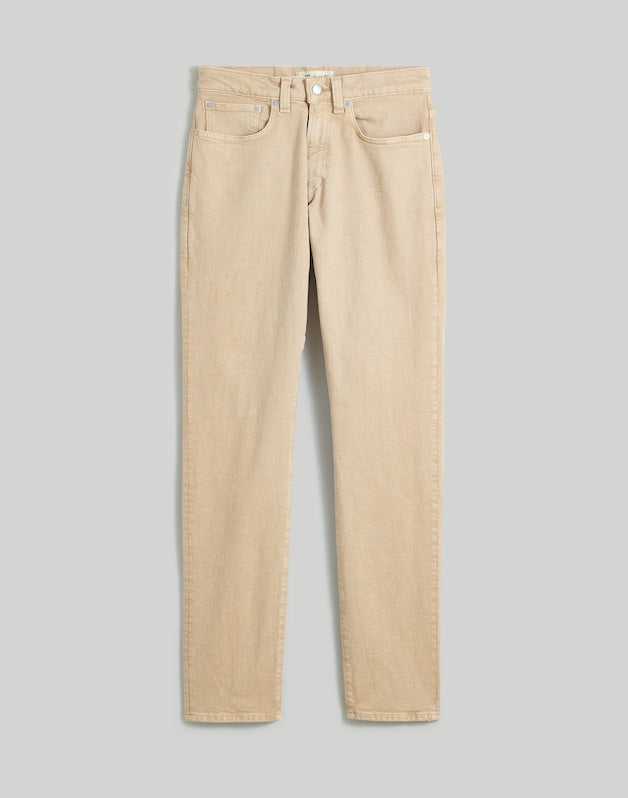 Garment-Dyed Athletic Slim Jeans MATCHSTICK