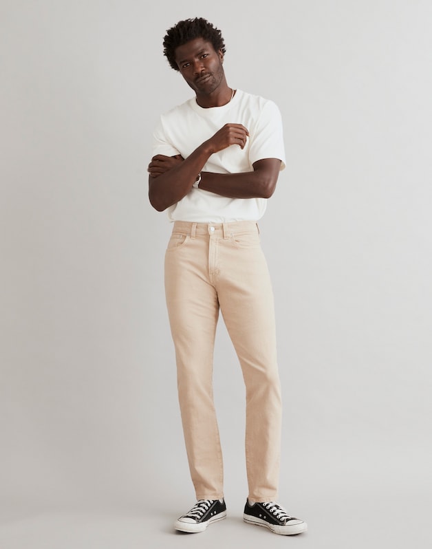Garment-Dyed Athletic Slim Jeans MATCHSTICK