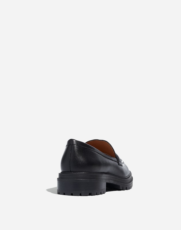 The Bradley Lugsole Loafer in Leather TRUE BLACK
