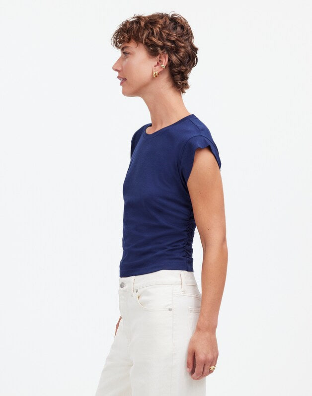 Side-Cinch Muscle Tee DARK NIGHTFALL