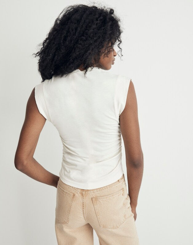 Side-Cinch Muscle Tee LIGHTHOUSE