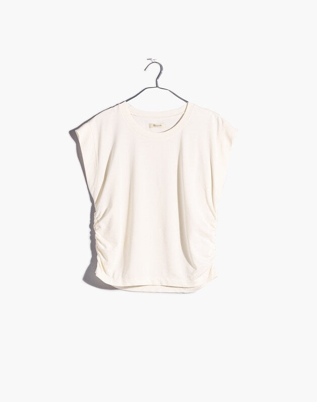 Side-Cinch Muscle Tee LIGHTHOUSE