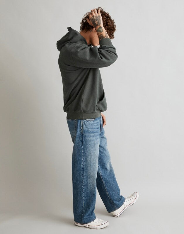 The McCarren Hoodie STEEL GREEN