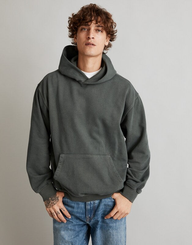 The McCarren Hoodie STEEL GREEN