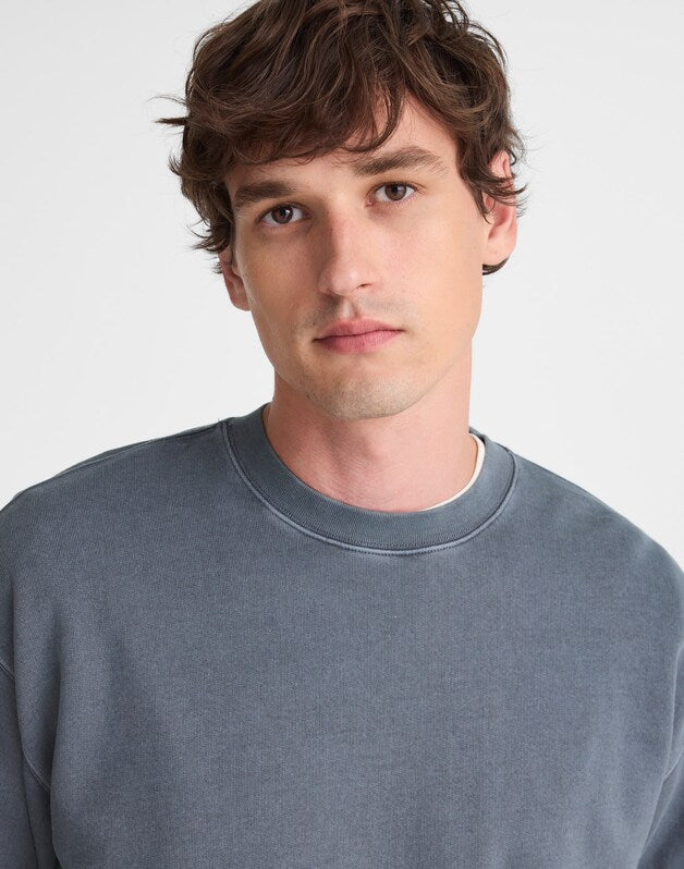 The McCarren Crewneck WEATHERED INDIGO