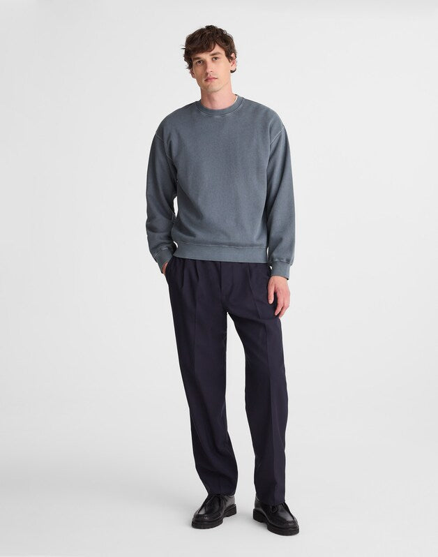 The McCarren Crewneck WEATHERED INDIGO