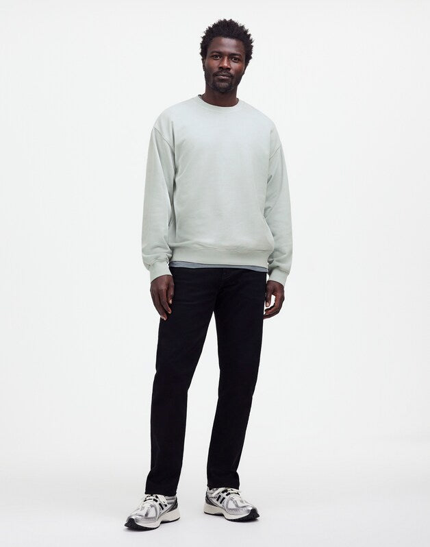 The McCarren Crewneck GLASSWARE BLUE